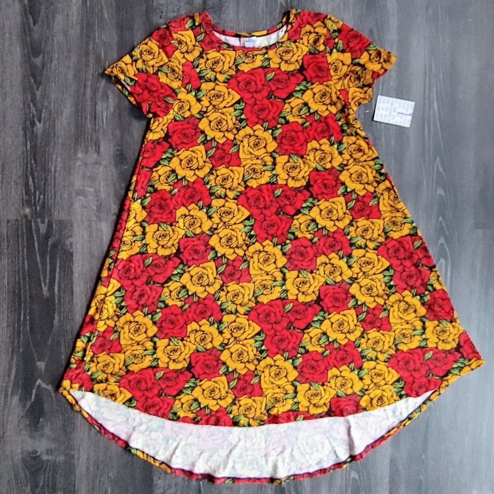 NWT Lularoe rose T shirt dress